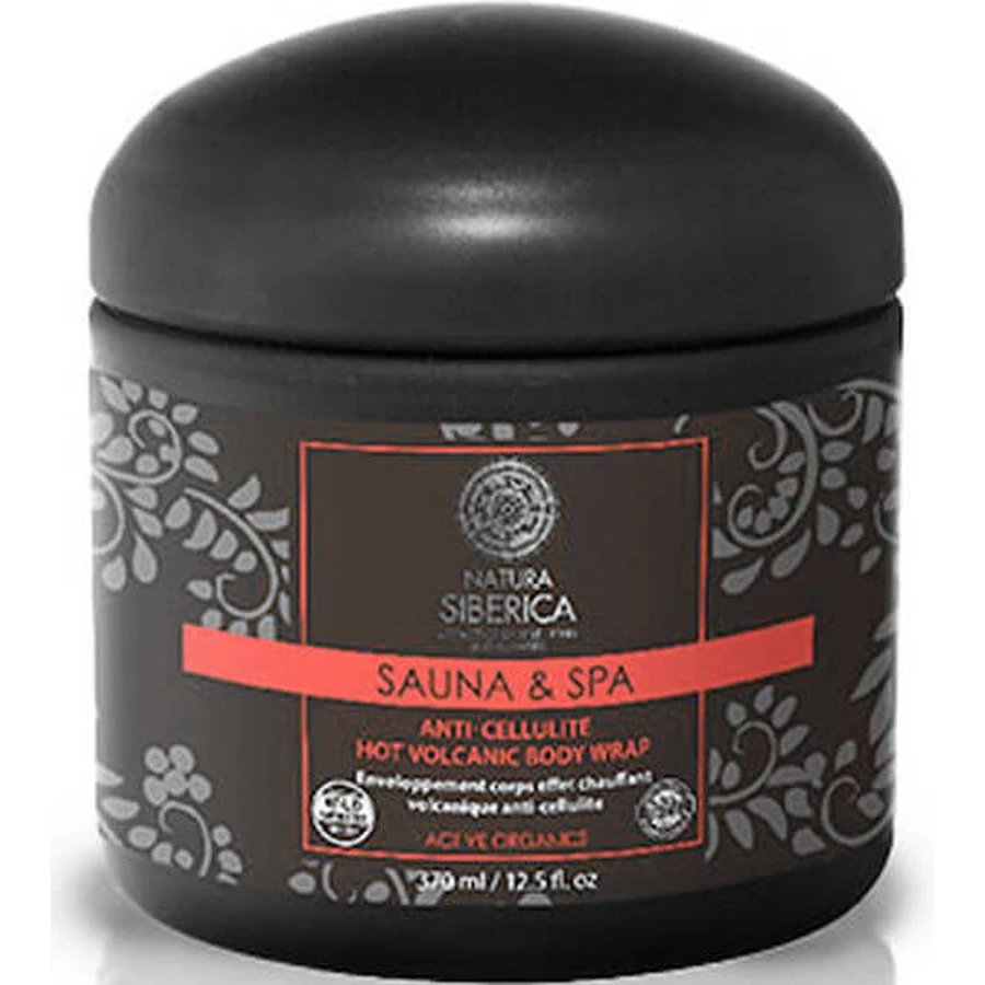 Natura Siberica Heiße Vulkanische Cellulite Creme Körper 370ml
