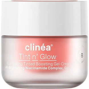 Clinea Tint n' Glow Light Tint n' Glow Light Anti-Ageing und aufhellendes farbiges Tages-Gesichtsgel mit Niacinamid und Präbiotika 50ml
