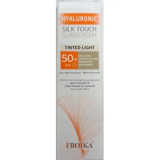 Froika Hyaluronic SilkTouch Hyaluronic SilkTouch Water Resistant Facial Sun Cream SPF50 with Pigment 40ml
