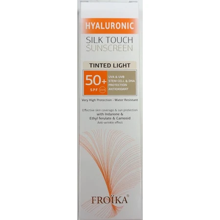 Froika Hyaluronic SilkTouch Hyaluronic SilkTouch Water Resistant Facial Sun Cream SPF50 with Pigment 40ml