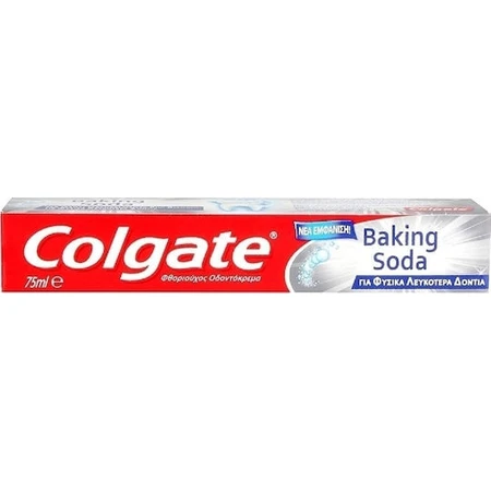 Colgate Bicarbonato Blanqueador y Anticaries Pasta Dentífrica 75ml