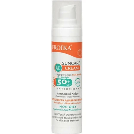 Froika AC Cream Wasserfeste Sonnenschutz-Gesichtscreme SPF50 40ml