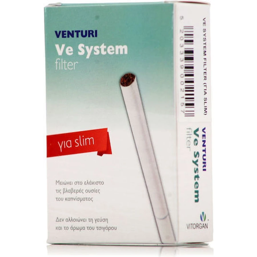 Pharmalead Venturi Venturi Stop Smoking System Filter 4 filtres pour l'arrêt du tabac 4pcs