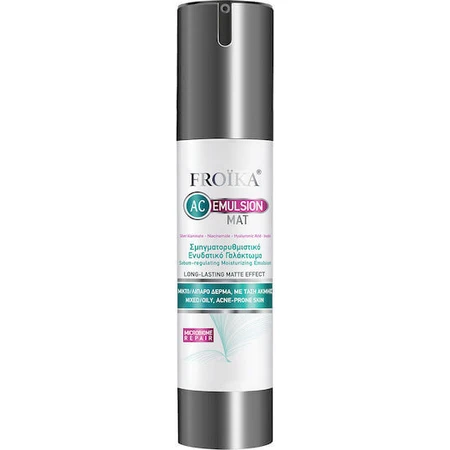 Froika AC 24 Hour Facial Emulsion für Feuchtigkeitspflege, Hautunreinheiten und Akne mit Hyaluronsäure 40ml
