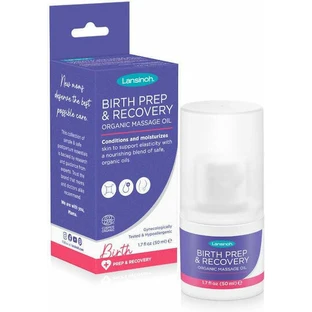 Lansinoh Birth Prep & Recovery Organic Massage Oil 50ml