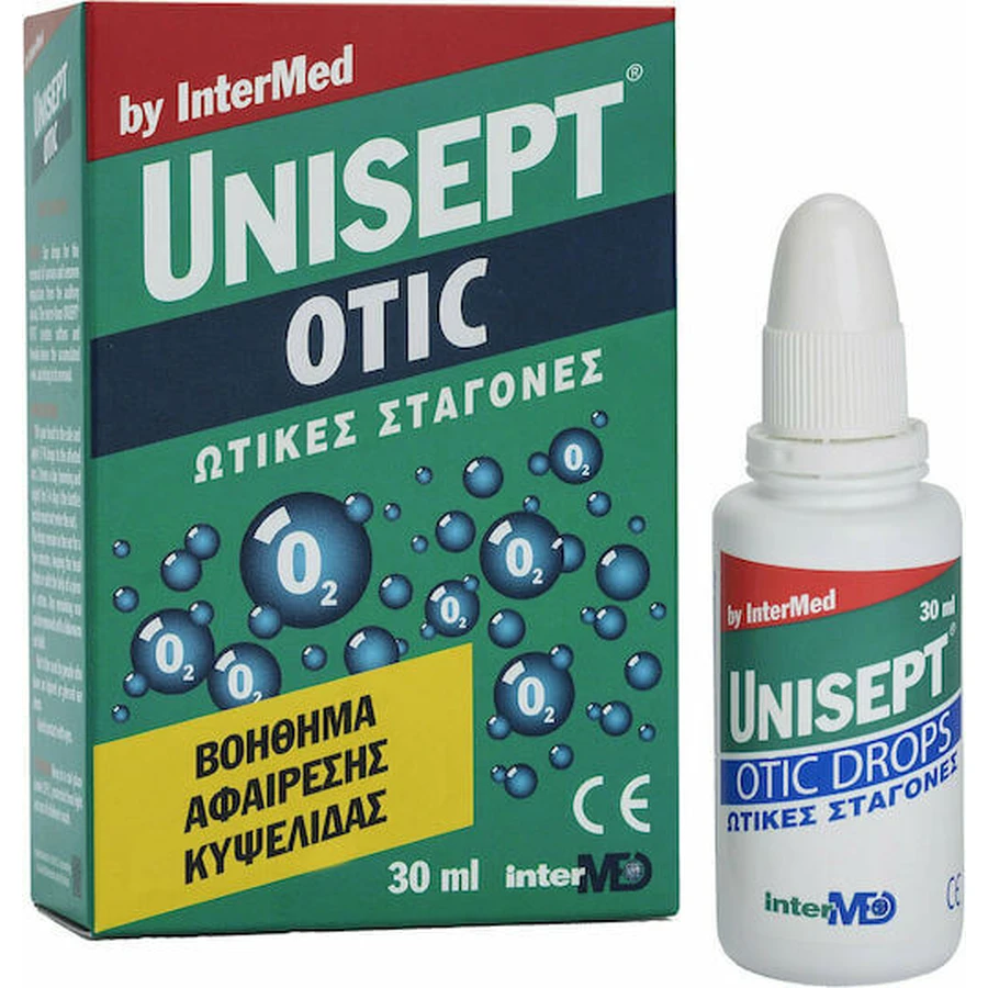 InterMed Unisept Otic Ear Cleansing Drops 30ml