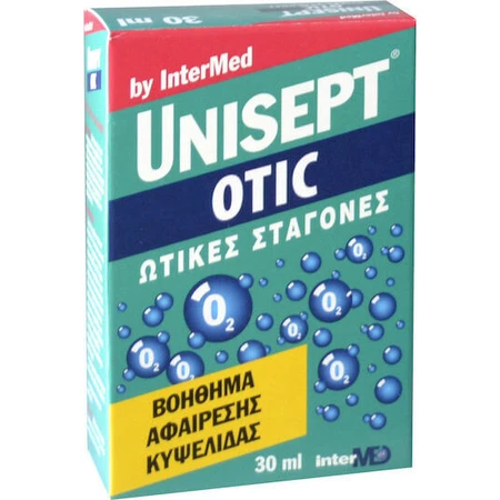 InterMed Unisept Otic Ear Cleansing Drops 30ml