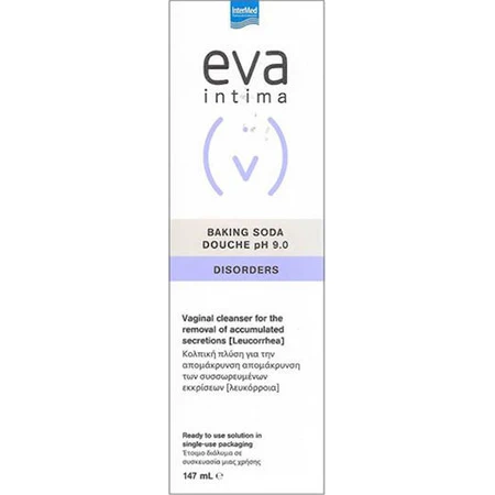 Eva Intima Baking Soda Douche Disorders pH 9 Lichid 147ml, InterMed 