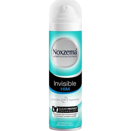 Noxzema Invisible Him Antiperspirant Deodorant 48h Deodorant Spray 150ml