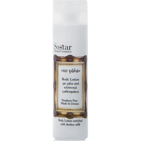 Sostar feuchtigkeitsspendende Körperlotion mit Eselsmilch 250ml