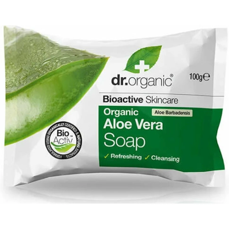 Dr.Organic Organic Aloe Vera Soap Body Soap Bar 100gr