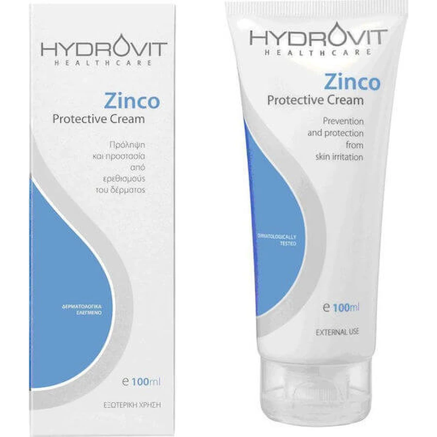 Target Pharma Hydrovit Zinc Crème hydratante régénérante pour peaux très sèches et sensibles 100ml