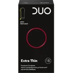 Duo Prezervatief Extra Dun 18buc