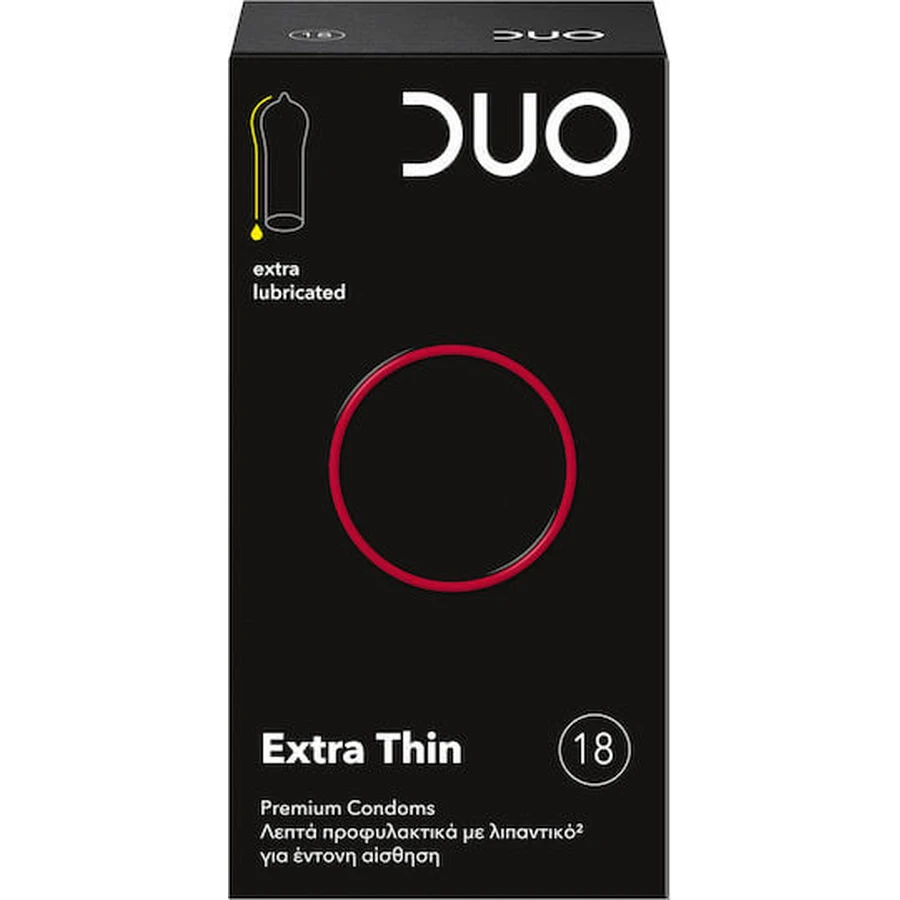 Duo Prezervatief Extra Dun 18buc