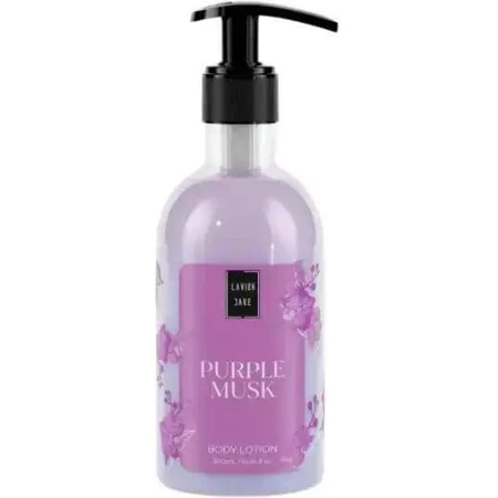 Lavish Care Purple Mask Moisturizing Body Cream with White Musk Fragrance 300ml