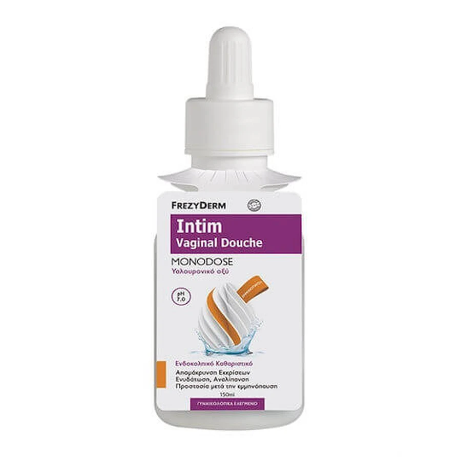 Frezyderm Intim Vaginal-Dusche Monodose Ph7.0 Hyaluronsäure Intravaginal-Reinigungsmittel 150ml