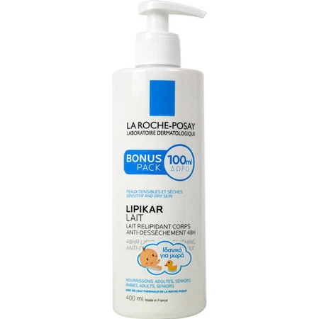 La Roche Posay Lipikar Lait Hydraterende Aanvullende Lotion voor droge/zeer droge & gevoelige huid 400ml