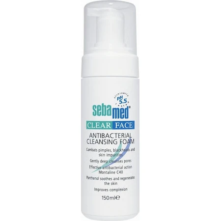 Sebamed Clear Face Antibacterial Face Mousse for Acne-prone Skin 150ml