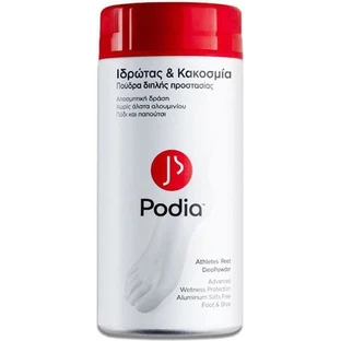 Podia Desodorante Pie de Atleta Desodorante de Pies en Polvo Sin Aluminio 100gr