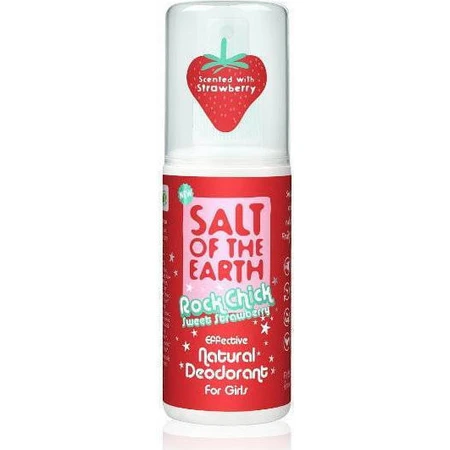 Salt of the Earth Rock Chick Fresa Dulce Desodorante Spray Sin Aluminio 100ml
