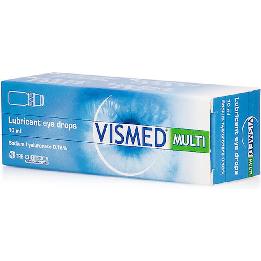 TRB Chemedica Vismed Multi Hyaluronzuur Oogdruppels voor Droge Ogen 10ml