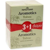 Papoutsanis Bar Aromatics Tobacco Seife Bar Körper Bar 4pcs