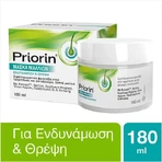 Priorin Mascarilla Capilar Mascarilla Capilar Cuidado adicional para cabellos débiles y debilitados contra la caída del cabello 180ml