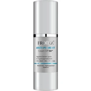 Froika Crema de Día Anti-Pigmentación con SPF50 para manchas pigmentarias y blanqueamiento con Vitamina C y Péptidos 30ml