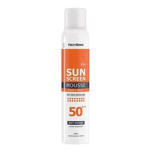 Frezyderm Sun Screen Waterproof Face and Body Mousse SPF50+ 200ml