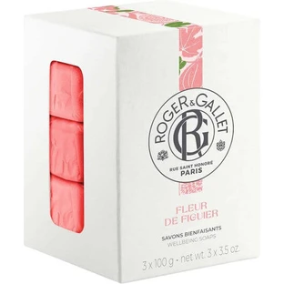 Roger & Gallet Fleur De Figuier Savon pour les mains et le corps 3x100gr