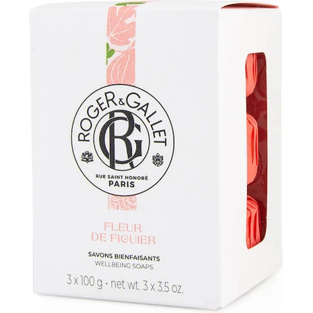 Roger & Gallet Fleur De Figuier Savon pour les mains et le corps 3x100gr