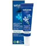 Weleda Gentiane bleue et Edelweiss Crème hydratante et anti-âge pour les yeux et les lèvres au collagène 10ml