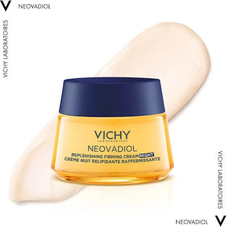 Vichy Neovadiol Neovadiol Replenishing Firming Moisturizing, Anti-Aging and Toning Night Face Cream with Hyaluronic Acid 50ml
