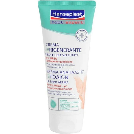 Hansaplast Foot Expert Regenerierende Feuchtigkeitscreme für rissige Fersen mit Urea 100ml