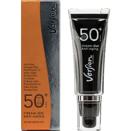 Version Cream - Anti-Aging Waterproof Face Sunscreen Gel SPF50 50ml