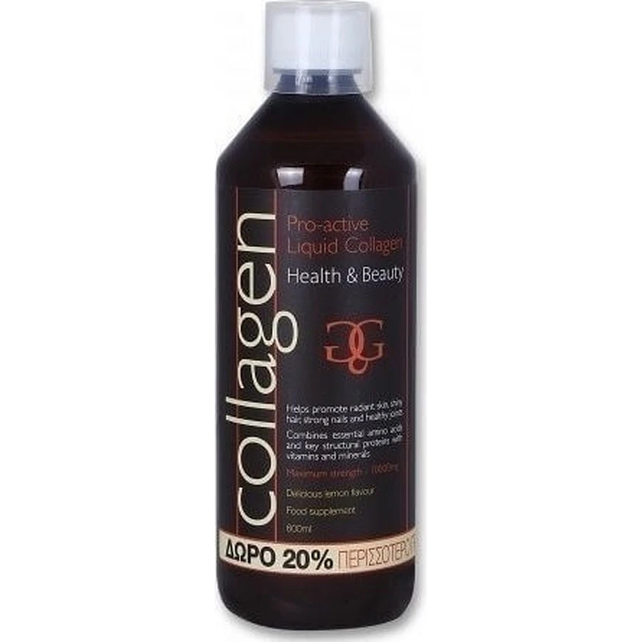 Total Health Solutions Pro-active Liquid Collagen 600ml Lemon