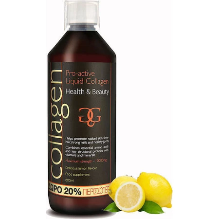 Total Health Solutions Pro-active Liquid Collagen 600ml Lemon