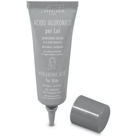 L' Erbolario Lodi Anti-Aging Eye Cream For Men With Hyaluronic Acid 15ml