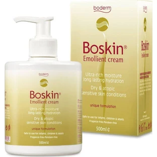 Boderm Boskin Emollient Cream Moisturizing regenerating cream for atopic skin 500ml