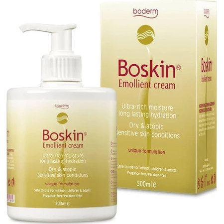 Boderm Boskin Emollient Cream Moisturizing regenerating cream for atopic skin 500ml