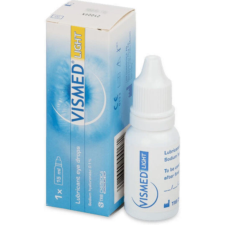 TRB Chemedica Vismed Light Eye Drops for Dry Eyes 15ml