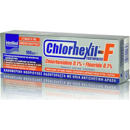 InterMed Chlorhexil F Zahnpasta für Gingivitis und Parodontitis 100ml