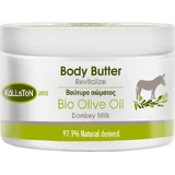 Kalliston Bio Organic Olive & Donkey Milk Moisturizing Body Butter with Donkey Milk for dry/very dry & sensitive skin 200ml