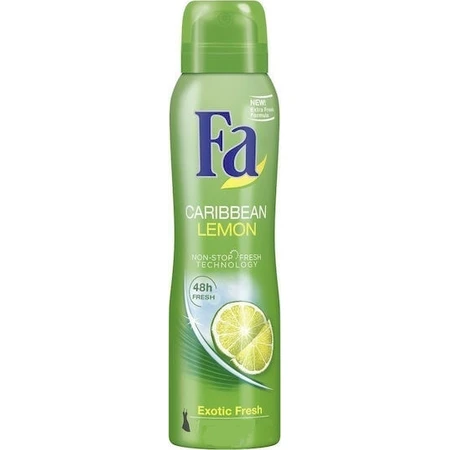 Fa Caribe Limones Exóticos Limones Exóticos Fresco 48h Desodorante 48h Spray 150ml