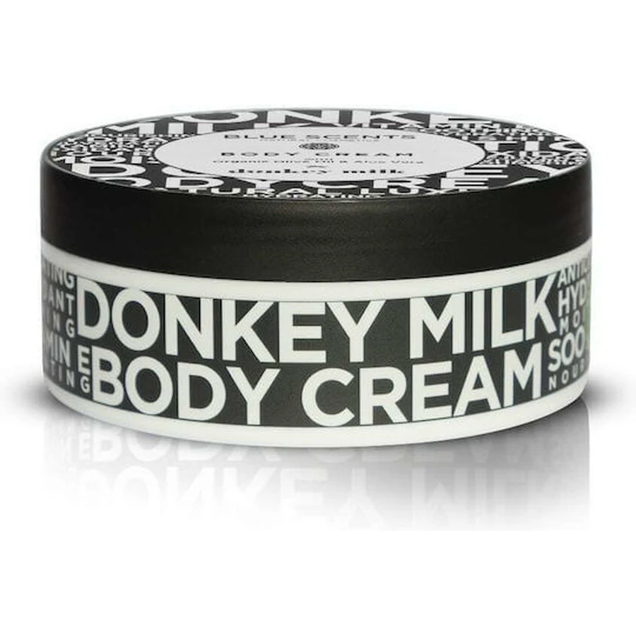 Blue Scents Donkey Milk Butter Hydraterende Body Butter met Ezelinnenmelk & Witte Musk Geur voor alle huidtypes 210ml