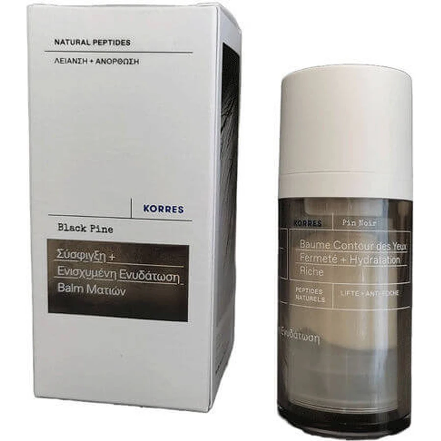 Korres Mavri Mavri Pevki Eye Rescue Hydraterende en Anti-Ageing Oogbalsem 15ml