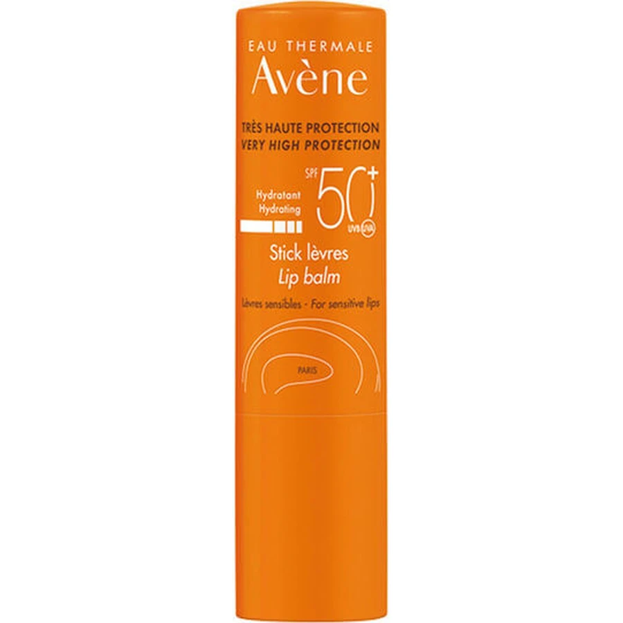 Eau Thermale Avène Stick à lèvres résistant à l'eau avec protection solaire SPF50 3gr