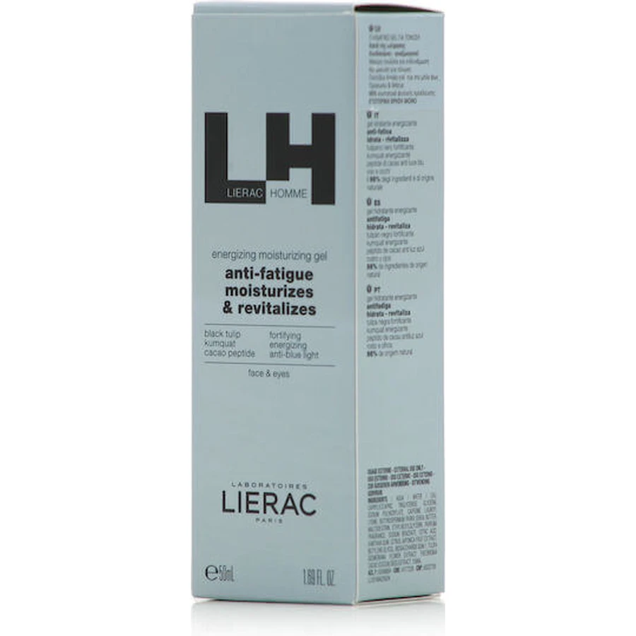 Lierac Homme Gel Hydratant Visage aux Peptides 50ml
