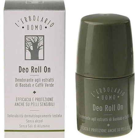 L' Erbolario Uomo Deodorant Natural Roll-On Deodorant Aluminiumfrei 50ml