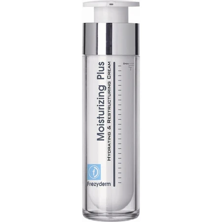 Frezyderm Moisturizing Plus Rich Moisturizing Face Cream with Hyaluronic Acid and Peptides 50ml